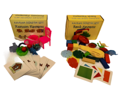 Kavram Öğretim Seti (Gerçek Nesneler ve Kartlar)