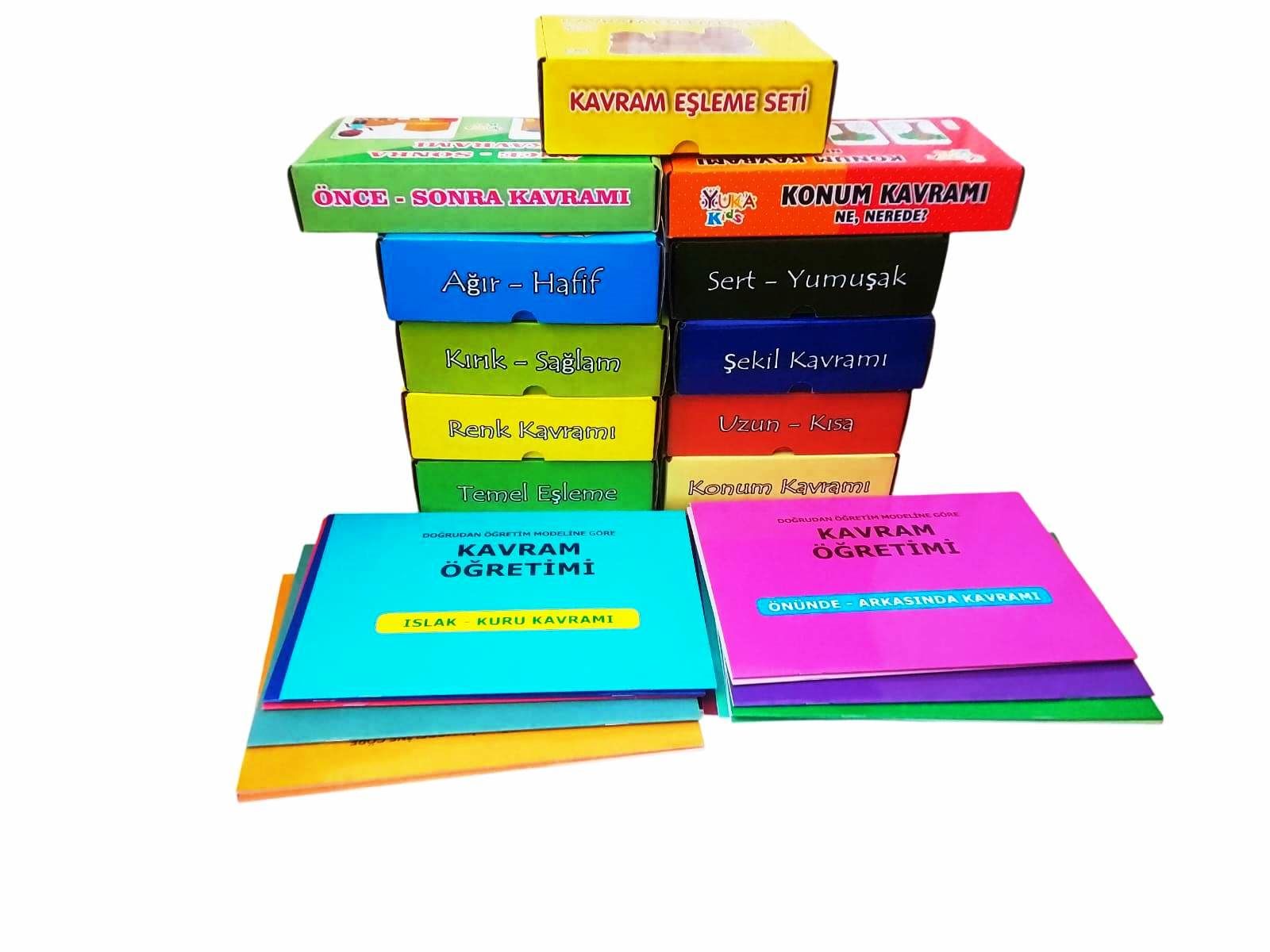 Kavram Öğretim Seti (Gerçek Nesneler ve Kartlar)