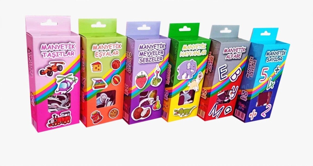 Manyetik Eğitim Seti (6 Kutu)