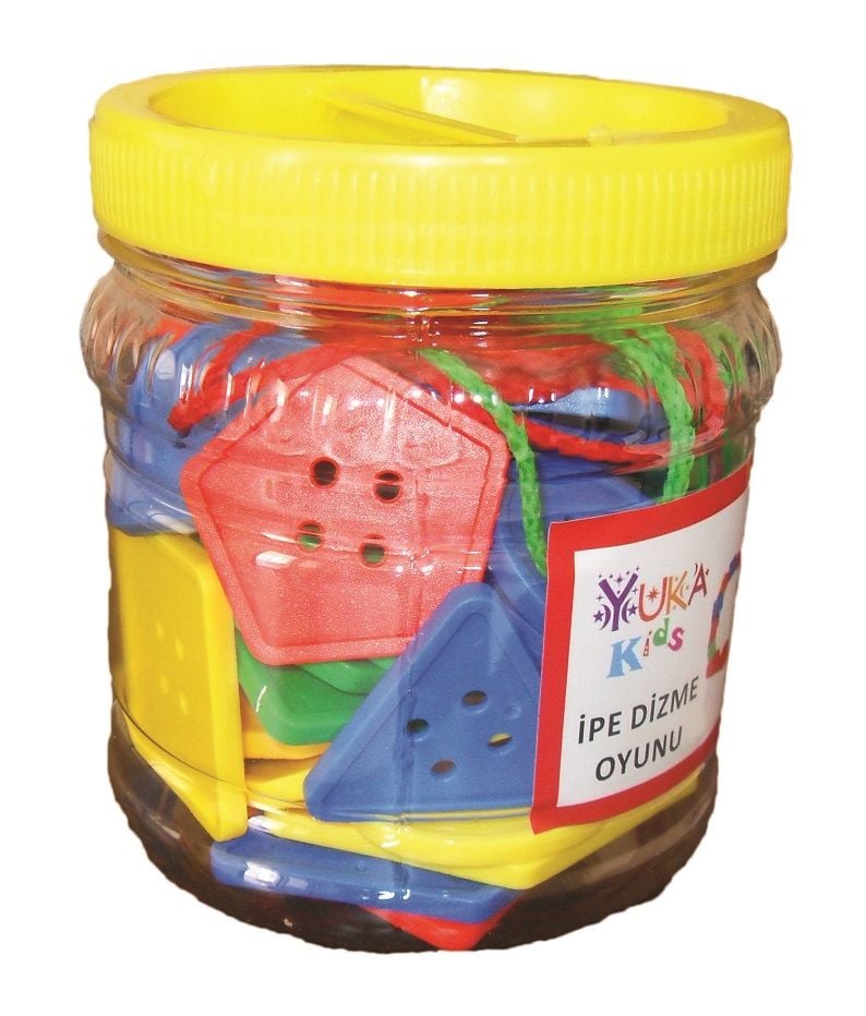 Renkli Düğmeler (Geometrik Şekilli)